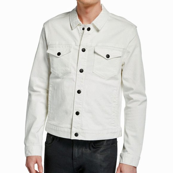 john varvatos denim trucker jacket